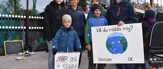 De manifesterar för klimatet: ”Vi måste tänka långsiktigt”