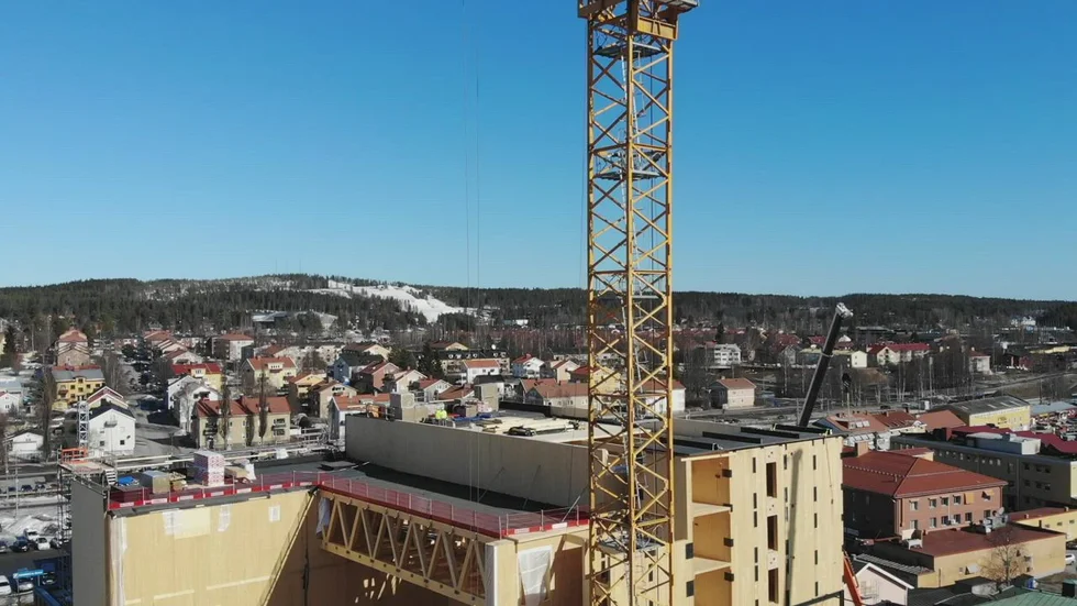 Måleriföretagen Nymålat AB och Holmlunds Måleri projekt vid Kulturhuset Sara innefattas i strejken