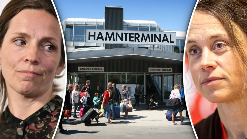 Sara Byfors, avdelningschef vid Folkhälsomyndigheten och Maria Amér, smittskyddsläkare vid Region Gotland.