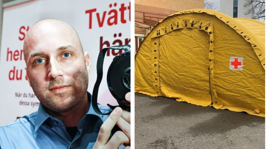 Rickard Lundin är regional sjukvårdsledare.  