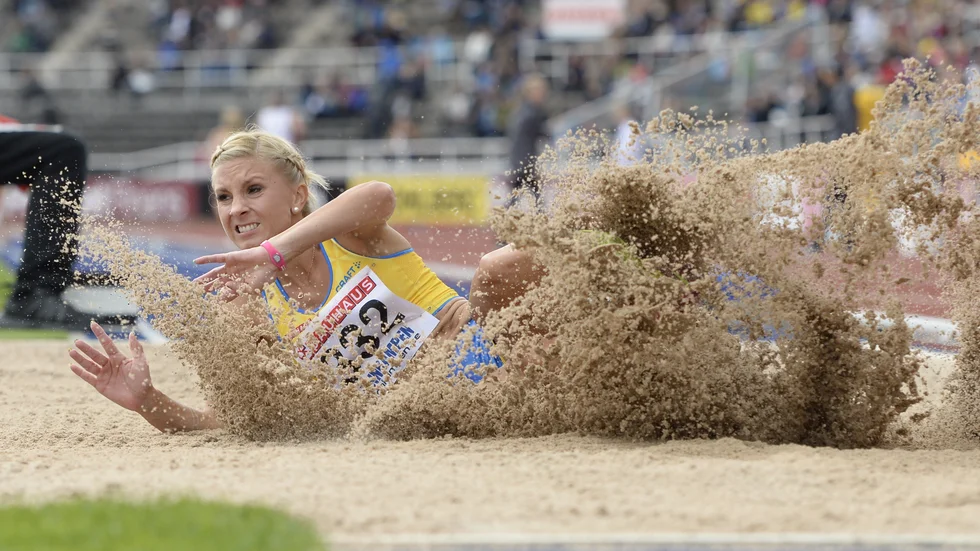 Malin Marmbrandt-Otterling blev fyra i Bahaus Synchro Challenge.