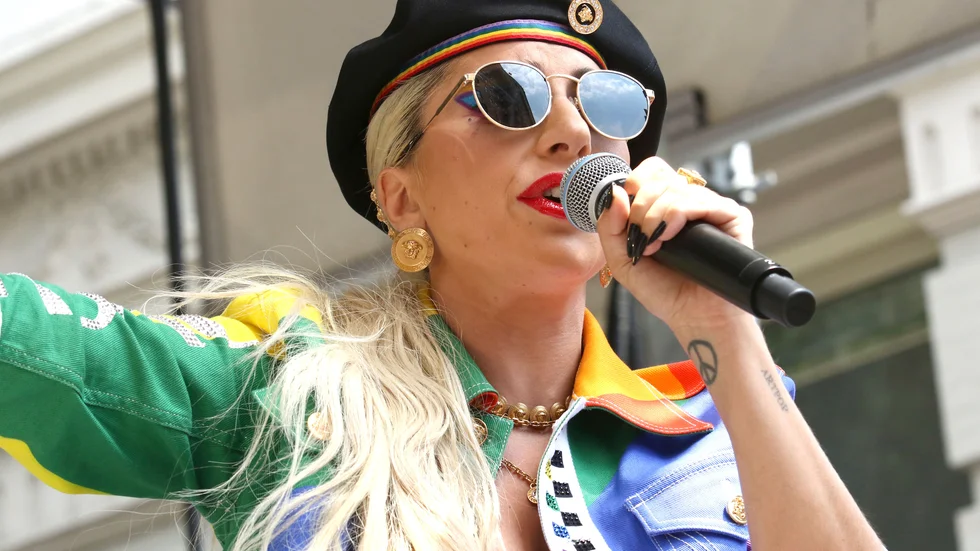 Lady Gaga går in på albumlistans andraplats med "Chromatica". Arkivbild.