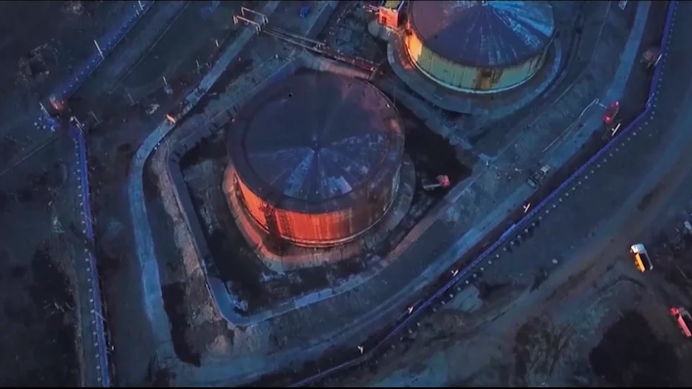 Saneringsarbete utanför Norilsk i ryska Sibirien.