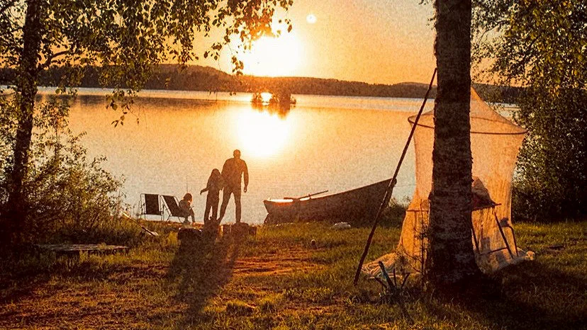 Sommarkväll i Pålsträsk