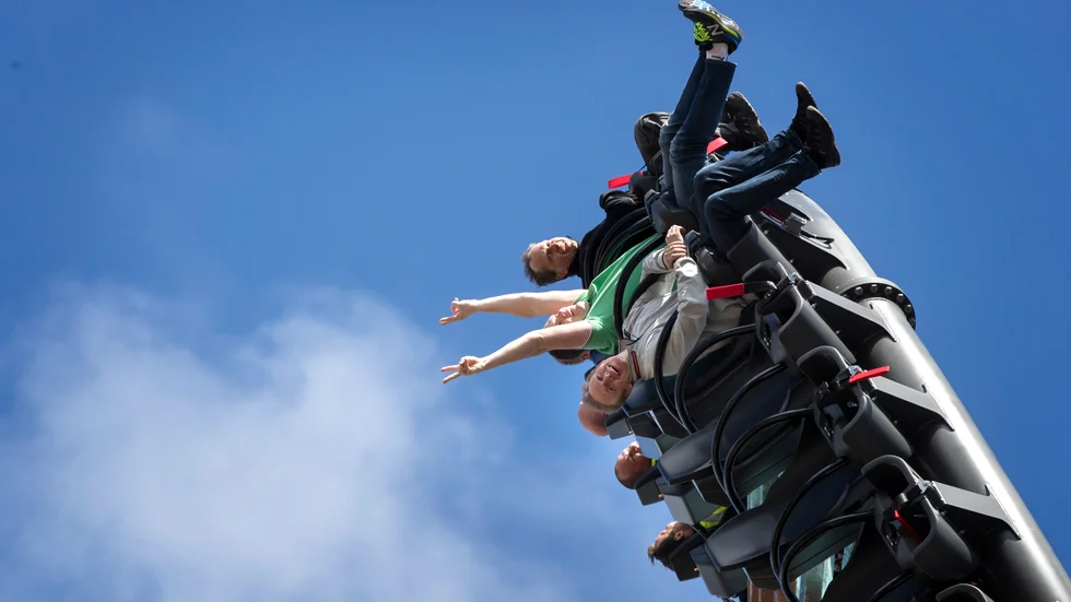 Attraktion på Liseberg. Arkivbild.