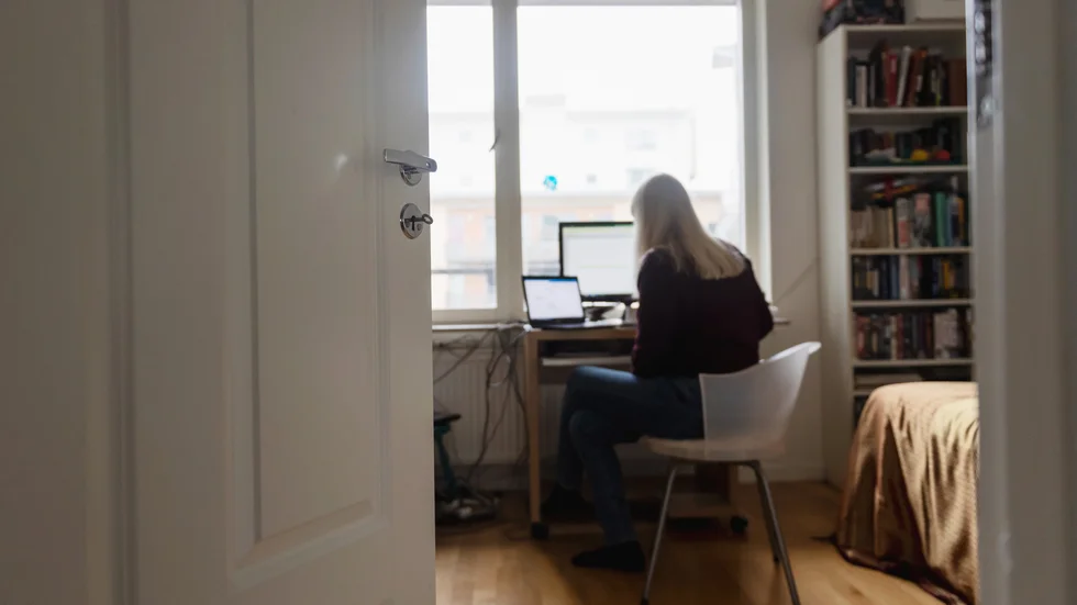 Hemmajobb leder till ökade risker för cyberhot. Arkivbild.