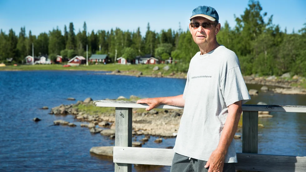 Nils Sundberg, ordförande i Småskärs intresseförening, representerar Luleå skärgårdsförening i projektet Full täckning. Han säger att säkerheten är viktigast men att masten gynnar både boende och företag i skärgården.