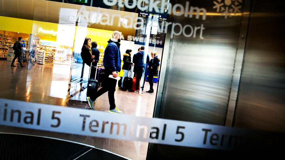 Arlanda flygplats får en ny säkerhetskontroll och nya butiker till sommaren 2023. Arkivbild.