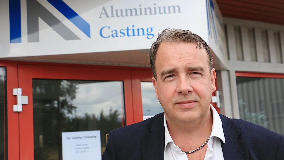 Dan Nilsson är vd IAC, med fabrik i både Ankarsrum och Ryssland.