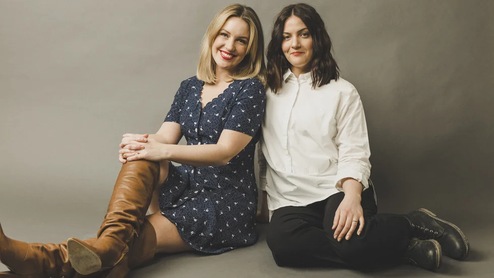 Klara Doktorow och Veronika Palm ger ut en bok om relationer.