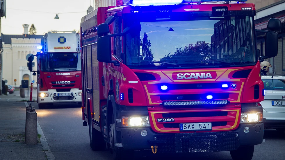Räddsam Mälardalen fick under måndagsförmiddagen rycka ut till Flen efter att två bilar krockat. Bilden är en arkivbild. 