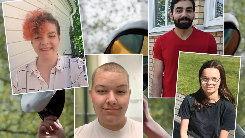 Nora de Klonia, Jakob Angbäck, George Sabbagh och Magdalena Björk är avgångselever på fyra olika gymnasieskolor i Eskilstuna. Även om det inte blev som tänkt med studenten får man anpassa sig efter situationen, anser de.