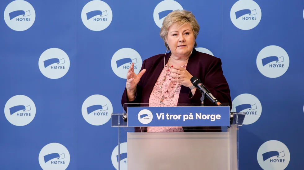 Norges statsminister Erna Solberg.