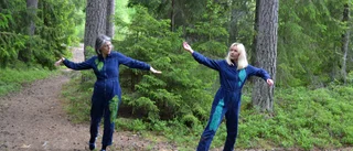 Premiär för dansutflykter över stock och sten