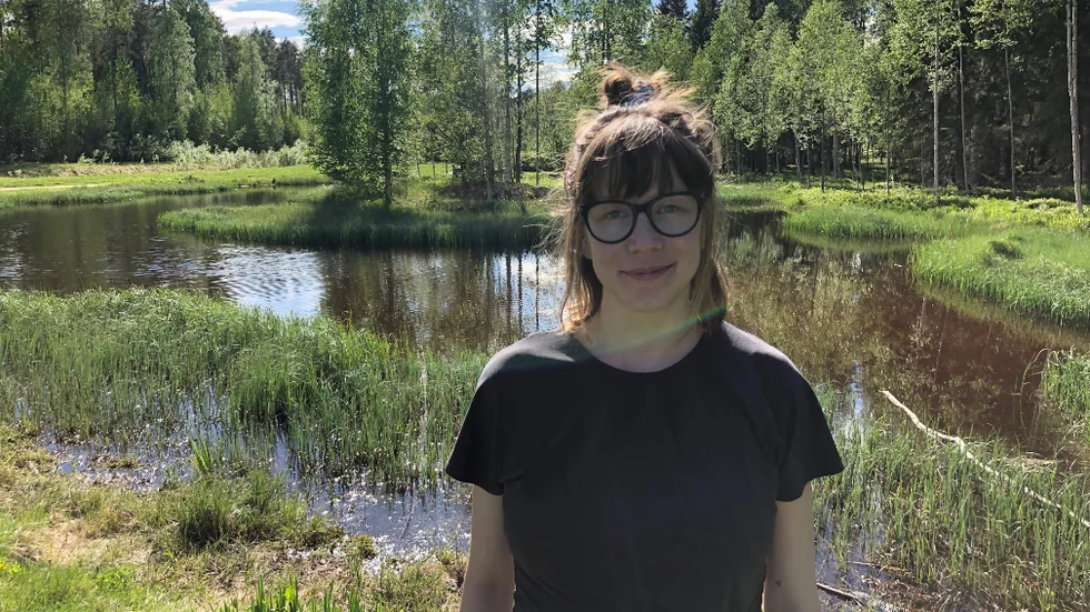 Elsa Karlberg är landskapsarkitekt i Skellefteå kommun och projektör för renoveringen.