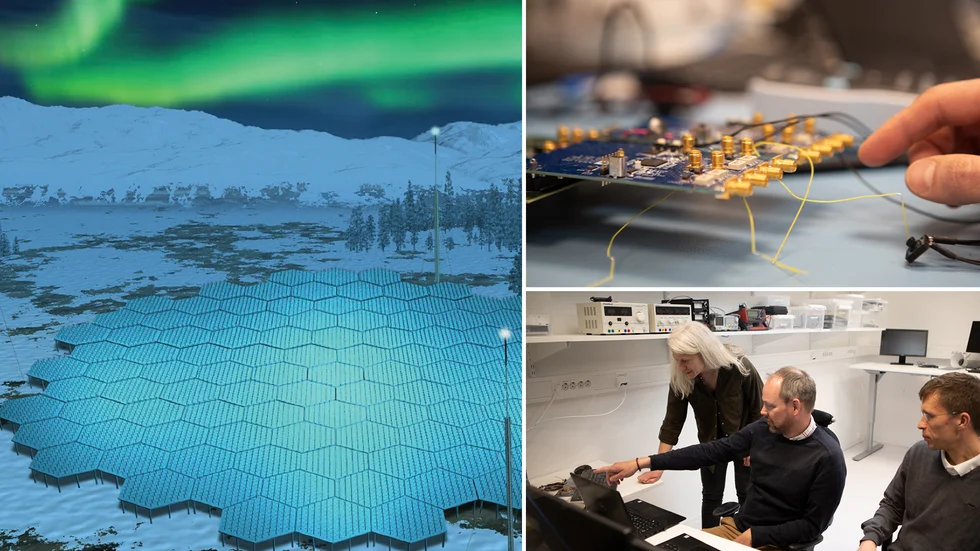 Tekniken som tas fram på Qamcom i Linköping gör det enklare att se rymden.