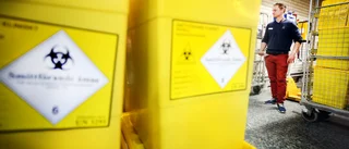 Riskavfallet tredubblat – strikta regler vid hantering