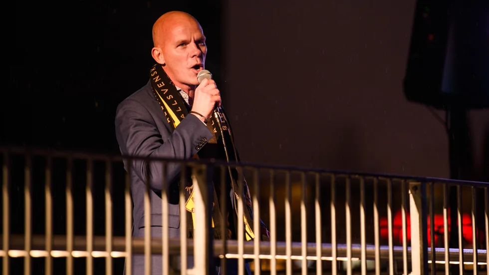Jens T Andersson blev efter Sarfoaffären klubbdirektör för AIK. 
