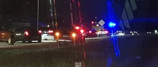 Tre personer till sjukhus efter olycka