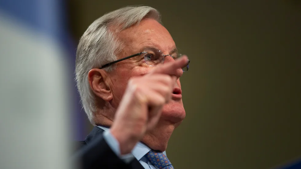 EU:s chefsförhandlare i brexitfrågor, Michel Barnier. Arkivfoto.