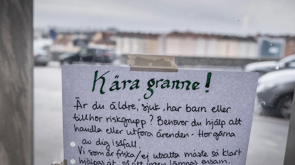 Vi ser många av exempel på praktisk solidaritet under pandemin, skriverTomas Lagerwall.