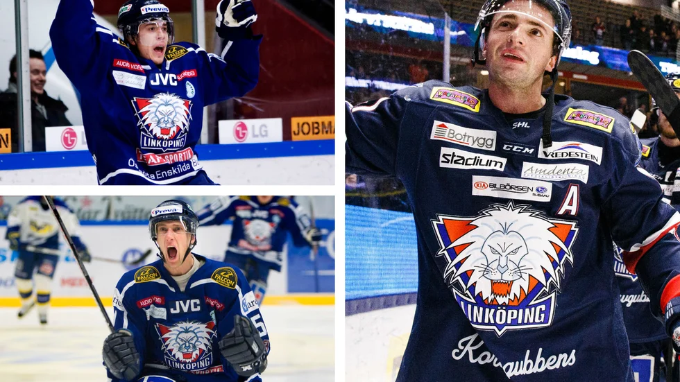 Mattias Weinhandl, Mikael Håkanson och Broc Little.