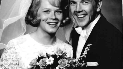 Kerstin och Berth Wiklund gifte sig i Överluleå kyrka den 16 maj för 50 år sedan.