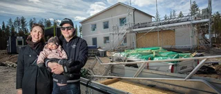 Linnéa ritade familjens drömhus