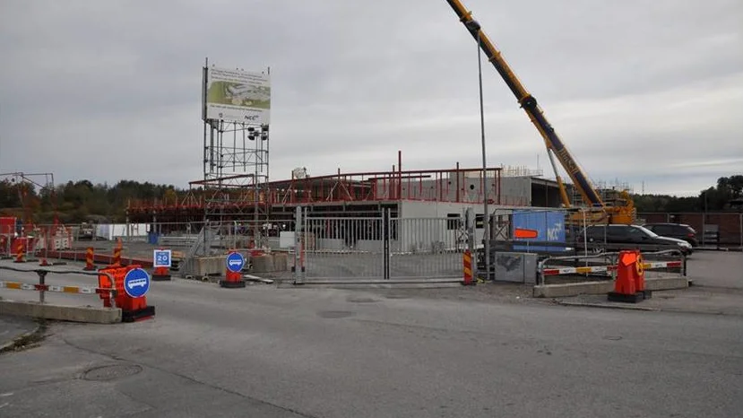 Kultur- och fritidsnämnden i Oxelösund hoppas på en hel del konst i Oxelöskolan när bygget är klart 2021. 