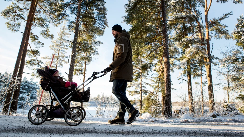 Männens andel av föräldraledigheten fortsätter att öka. 