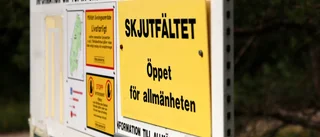 Skjutfältet öppet över helgerna
