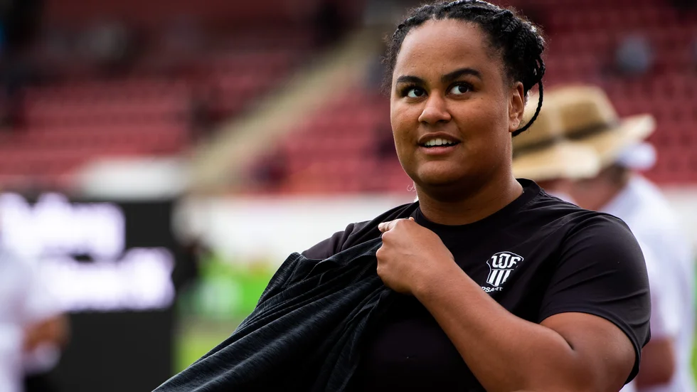 Vanessa Kamga är redo för inomhus-SM som avgörs i helgen.