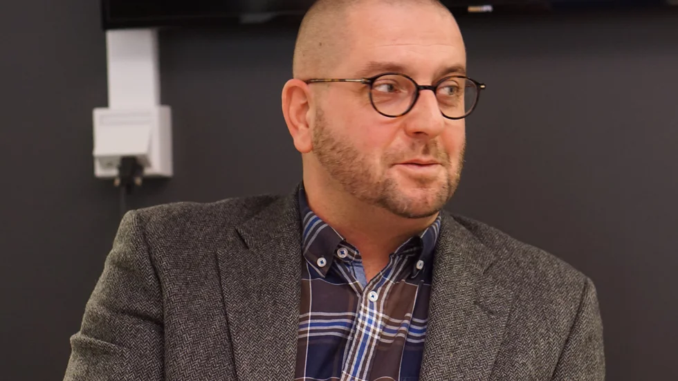 Jörgen Jonsson, chef för gymnasiet och vuxenutbildningen.