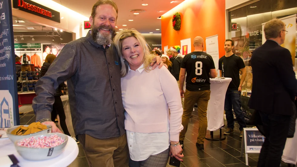 Kenneth Nyström och Helene Nyström trivs i Kalix.