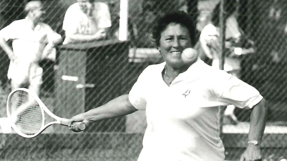 Rosita Fellman fick sitt första tennisracket när hon var 10 år.