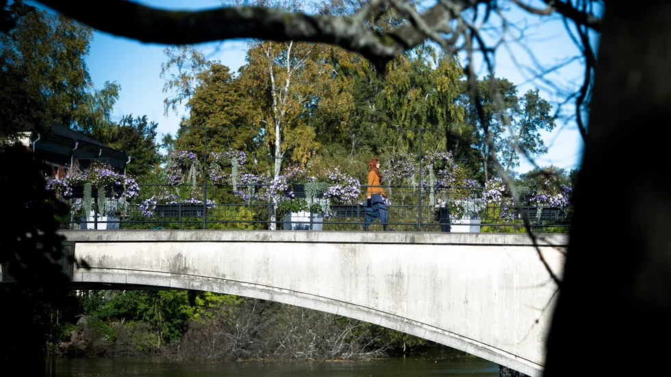Stadsbron på Östra Storgatan är sedan maj 2019 avstängd för biltrafik. 