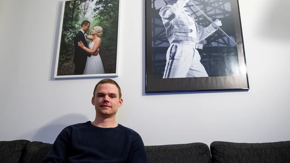 Familj, musik och en bandy. Tre viktiga beståndsdelar i Erik Litzéns liv. Efter fyra år lämnar IFK-kaptenen nu Motala och flyttar hem till Växjö.