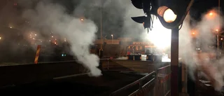 Mystisk rökpelare skapar "Manhattanstämning"
