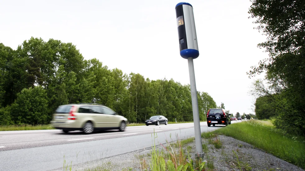 Fartkameror används i polisens automatiska trafiksäkerhetskontroll. Bilden är en genrebild.