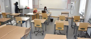 Tomma klassrum när Örnässkolan testar fjärrundervisning
