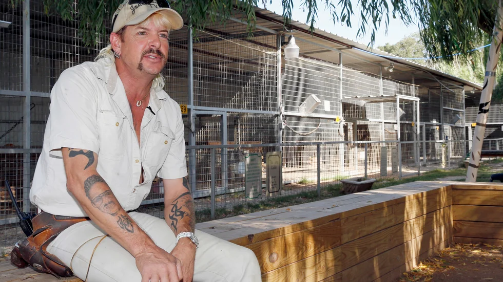 Joseph Maldonado-Passage, Joe Exotic står i centrum i Netflix-dokumentärserien "Tiger king" som blivit väldigt populär i hela världen. Arkivbild.