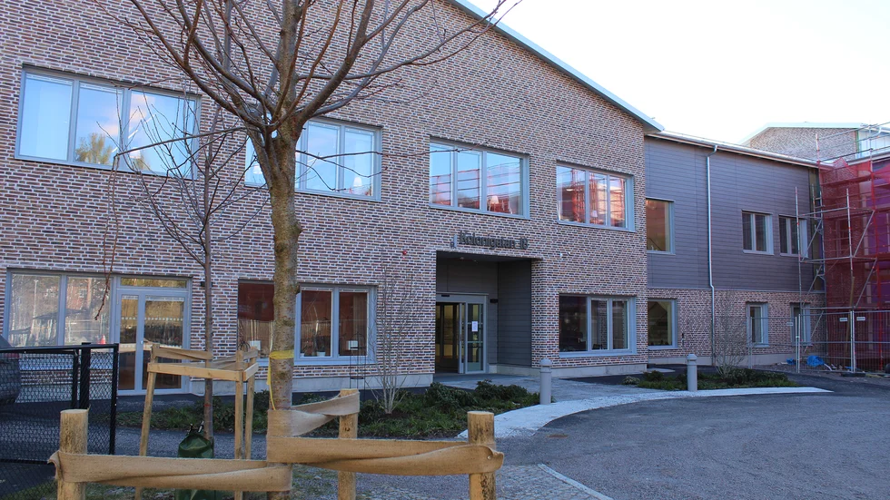 Här, på Kolonigatan 18, öppnar kommunen ett tillfälligt korttidsboende för personer som smittats av cornaviruset.