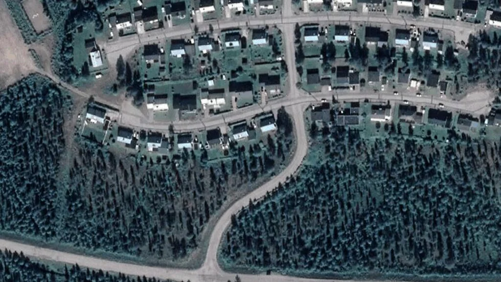 Området kring Aftonstigen 17