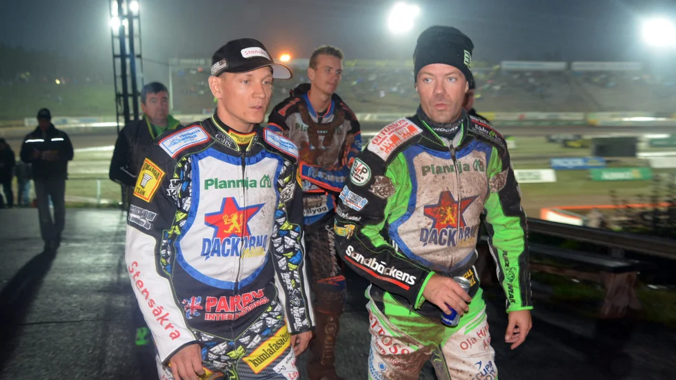 Fredrik Lindgren och Peter Ljung tar plats i våra Dackelag. 