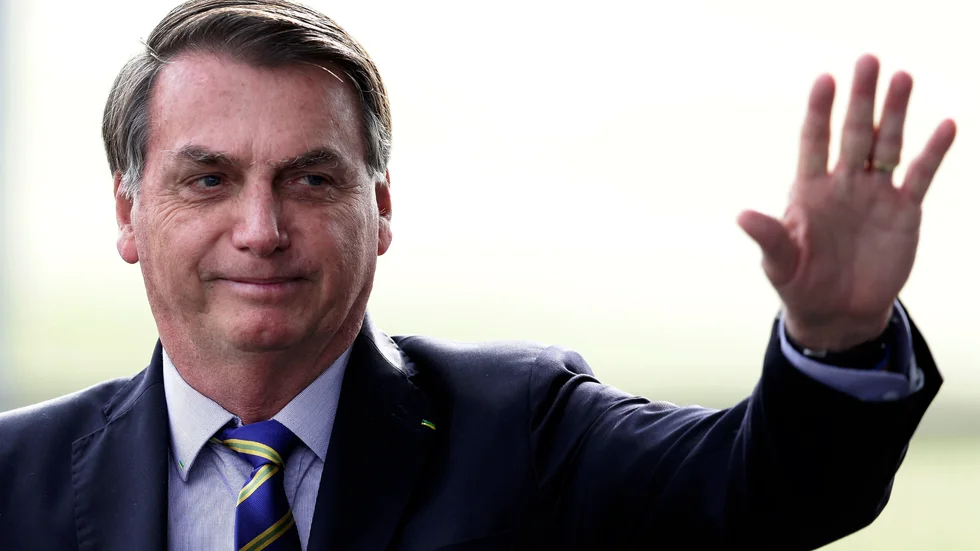 Brasiliens president Jair Bolsonaro. Arkivbild.