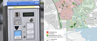 Gratis parkering förlängs i centrala Nyköping