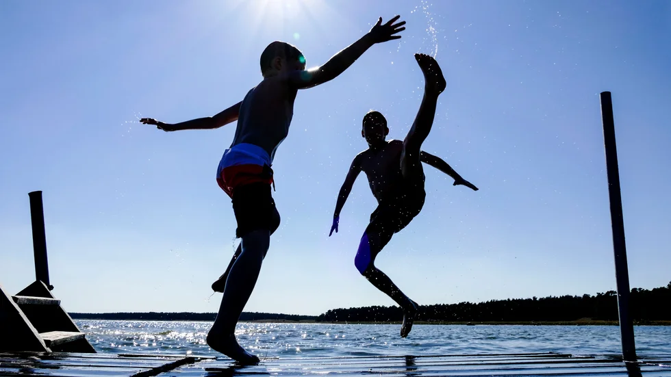 Arkivbild. Det blev värmerekord för vecka 25 på flera håll i Norr- och Västerbotten.