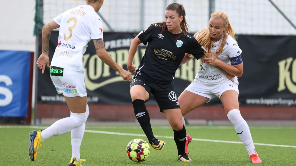 Pauline Hammarlund gjorde Göteborgs ledningsmål.