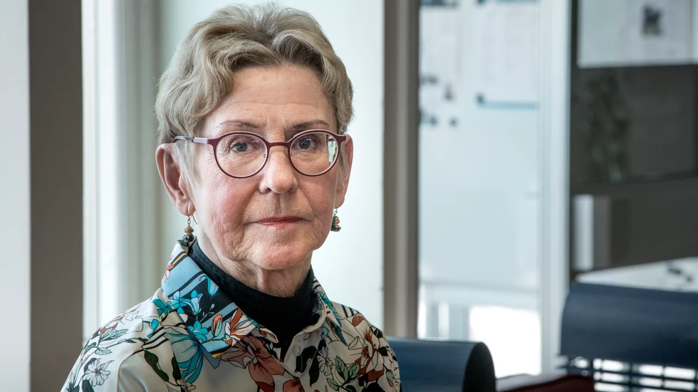 Helen Lindbäck, gruppledare för KD i Piteå, tycker att Ebba Buschs uttalande är "förfärligt". Lindbäck anser att ordvalen ligger långt från den kristna värdegrund som partiet vilar på.(Arkivbild)