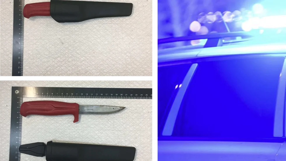 Mannen som riktade en morakniv mot en deltagare på en firmafest döms för olaga hot. När polisen förhörde honom hade han 1,7 promille alkohol i blodet.